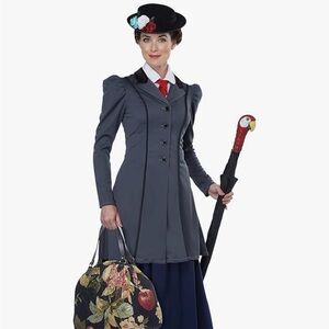 Mary Poppins Costume, Women's Victorian Costume set